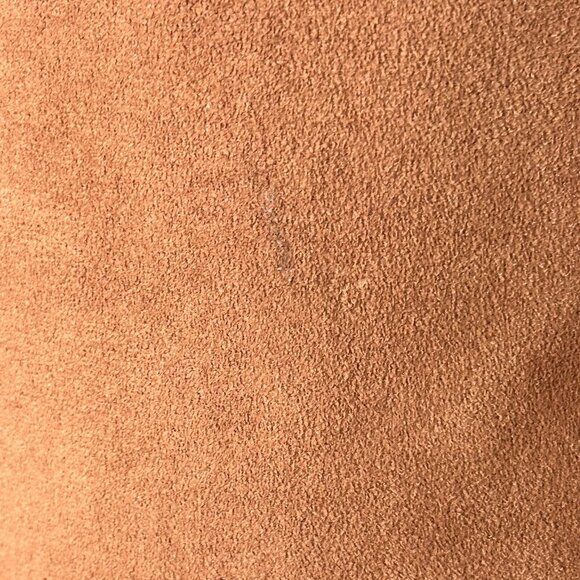 Womens Western Coat Ranch Boho Faux Sheepskin Faux Fur Lined Hooded Caramel M - Picture 14 of 16